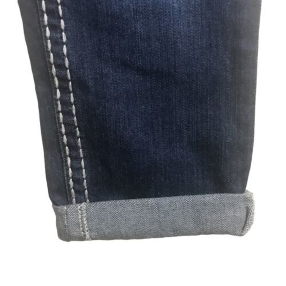 Paisley Sky Women's Capri Denim Jeans Size 8 Low Rise Embellished NWT - Picture 11 of 12
